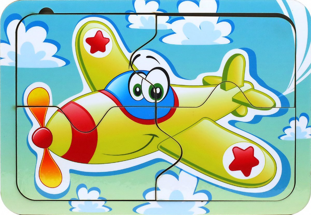 Дидактическая игра собери пазл. Пазл Woodland самолет. Крупные пазлы для детей. Детские пазлы для малышей. Самолет для дошкольников.